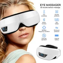 ReviveEyes: 6D Smart Airbag Vibration Eye Care Oasis with Hot Compress, Bluetooth, and Wrinkle Relief