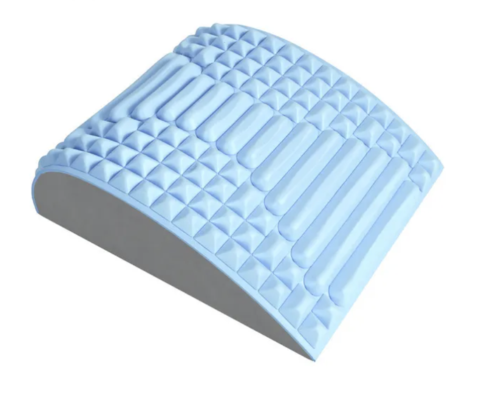 SpineSoothe: 3-in-1 Back Stretcher, Neck & Lumbar Support, Massager for Pain Relief & Relaxation